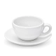 Taza Kaoli BP 5,4 onzas con plato