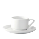 Taza apilable Caribe de 6 onzas c/plato
