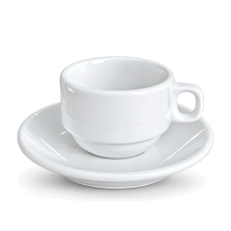 Taza Vera 2,5 onzas con plato
